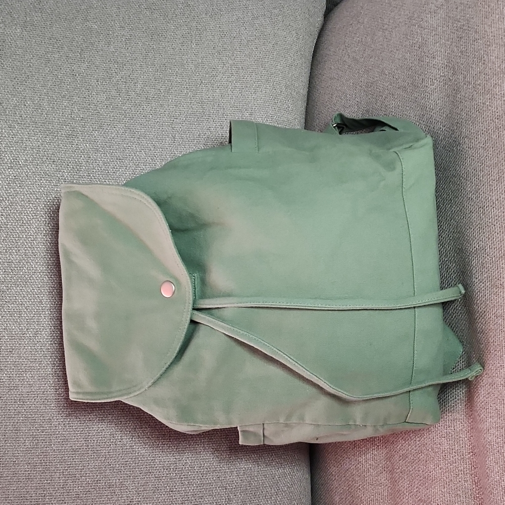 Palm And Perkins Canvas Small Backpack Gem